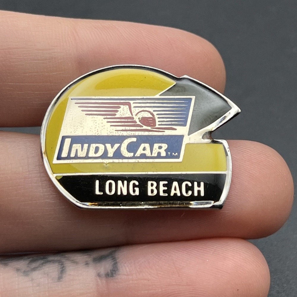 Indy Car Racing Long Beach California Lapel Hat Pin